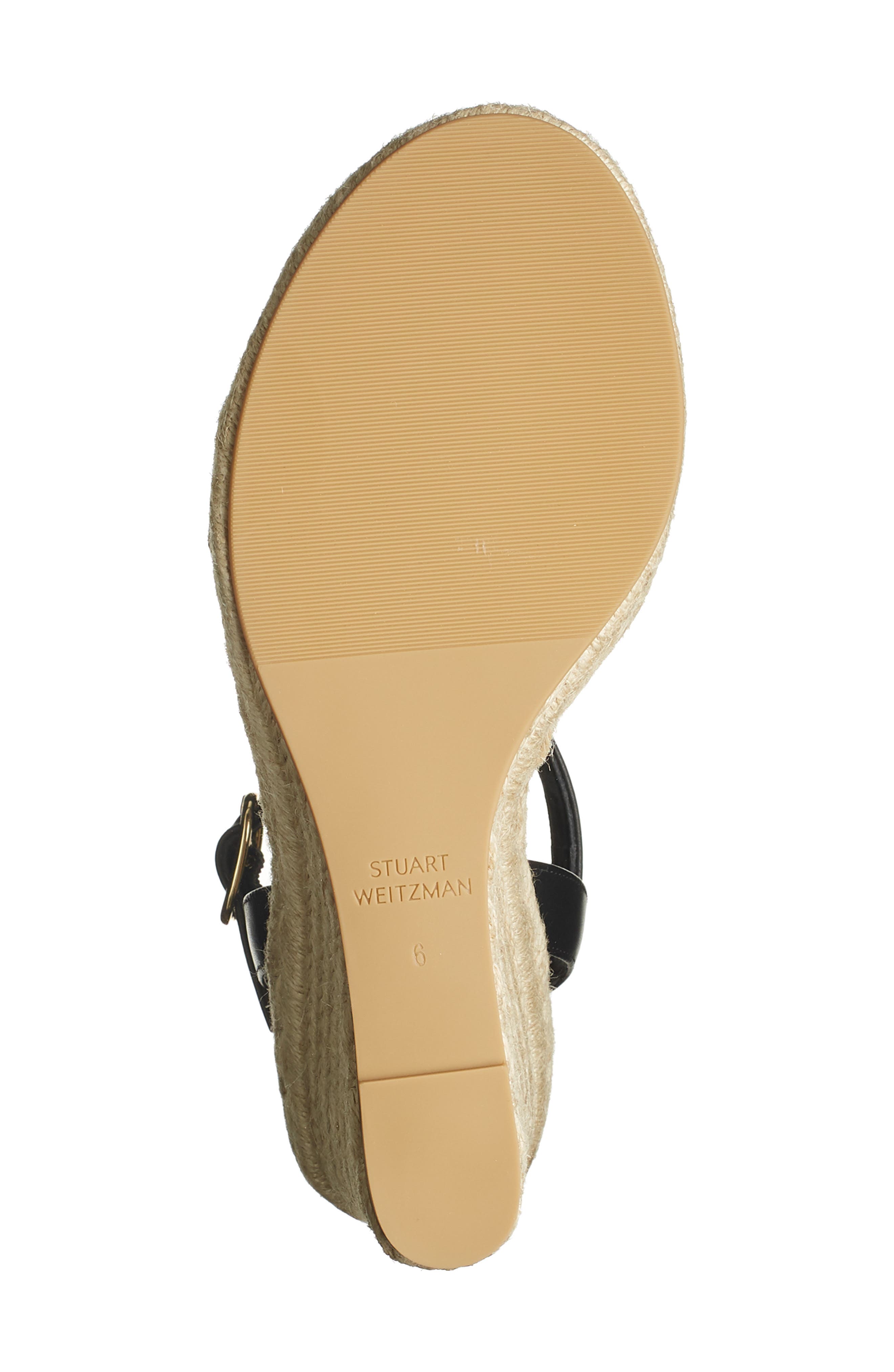Stuart Weitzman Teddi Espadrille Wedge Heel Sandal, Alternate, color, 