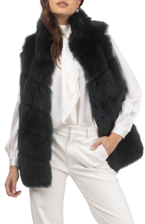 Genuine Shearling Vest, Reversible