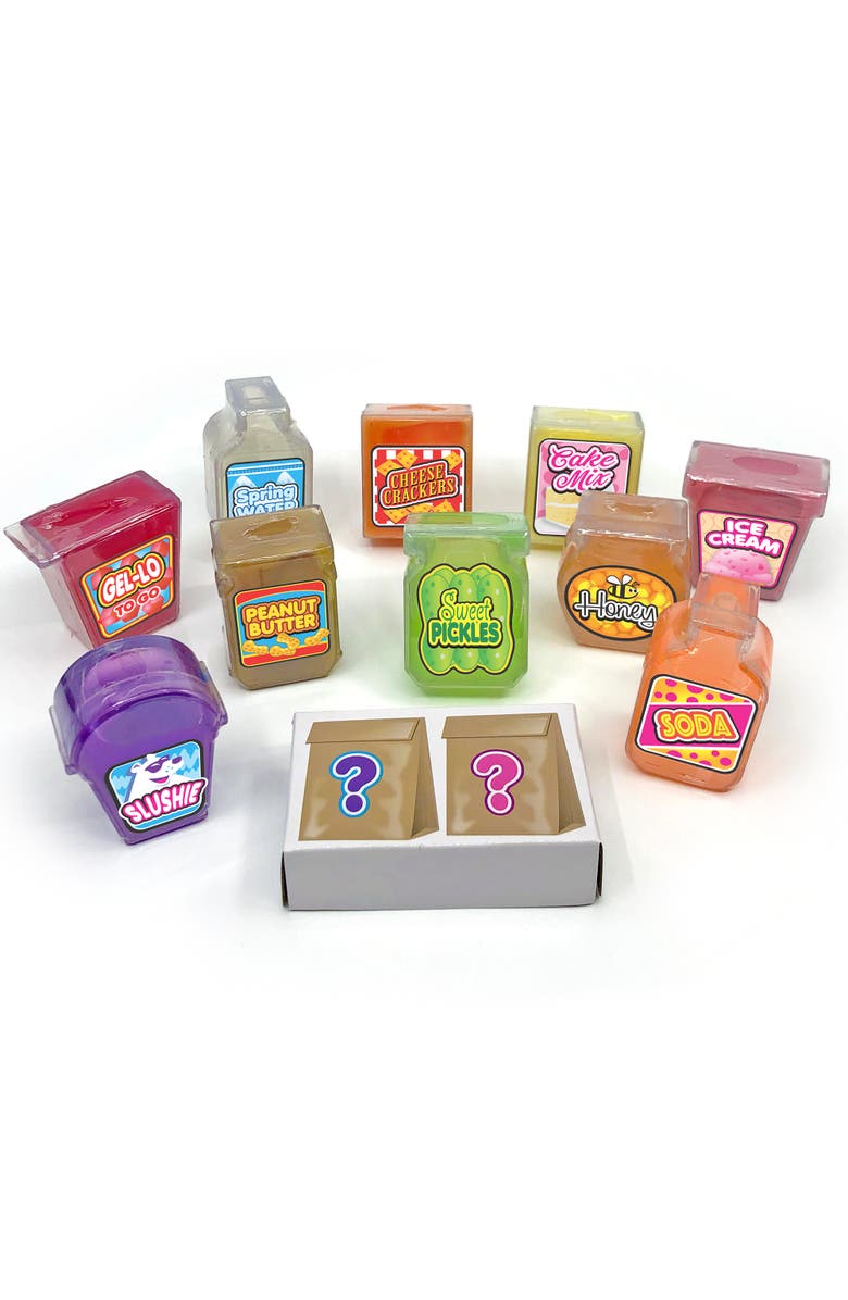 CRA-Z-ART Mini Mania Slimy Food Grocery Set, Ages 6+, Alternate, color, Multicolored