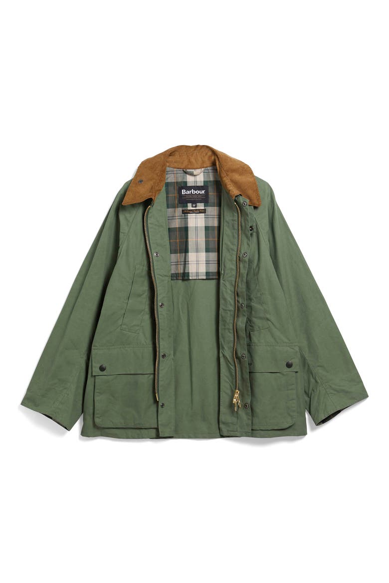 Bedale Coated Cotton Jacket, Alternate, color, WINTER MOSS