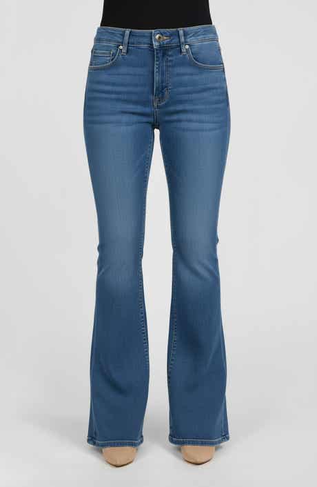 bebe The Core Flare Leg Jeans