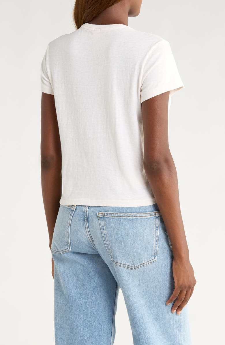 Re/Done 50s Puppies Print Boxy Cotton & Recycled Cotton T-Shirt, Alternate, color,