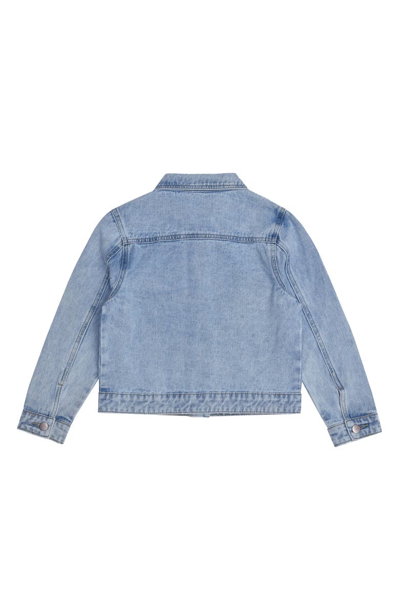 Joe's Jeans Kids' Denim Trucker Jacket, Alternate, color, Bleach Wash