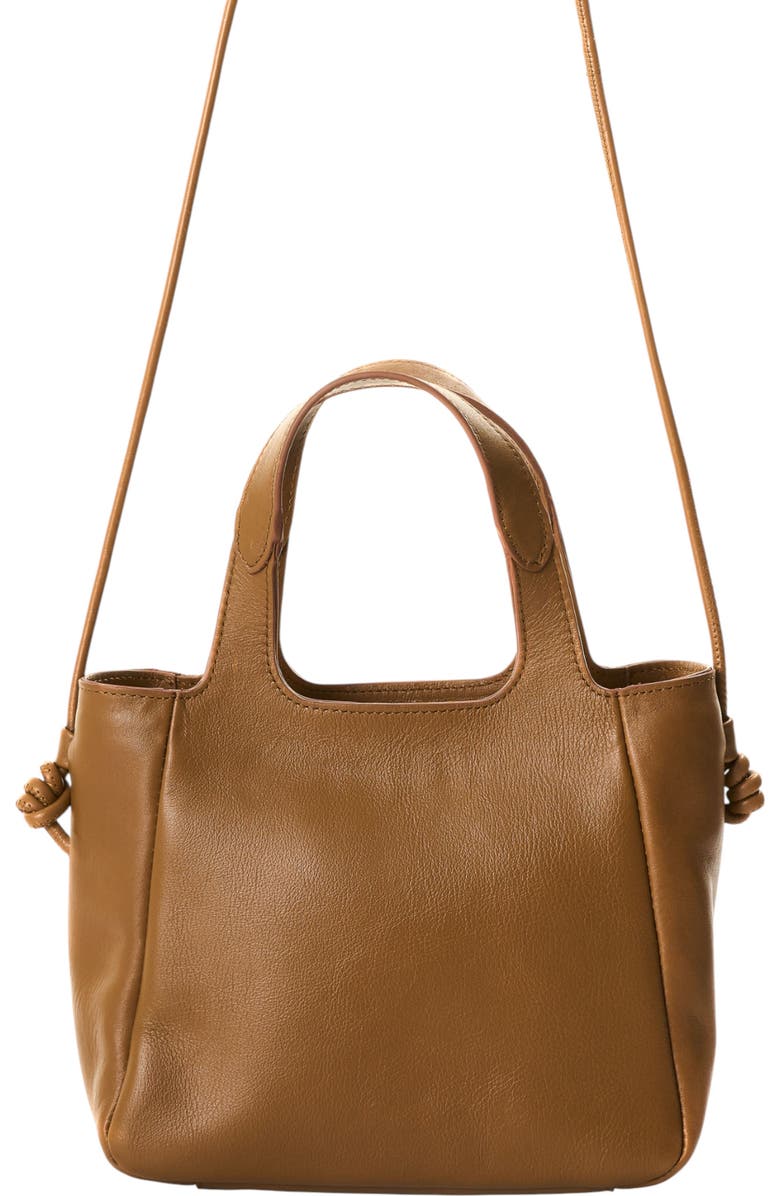 Velez Ailana Leather Crossbody Bag, Alternate, color, Honey