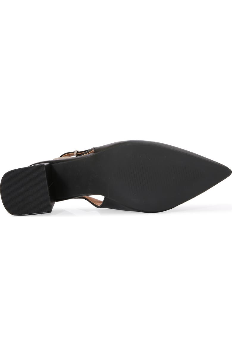 BERNESS Pointed Toe Slingback Pump, Alternate, color, Black