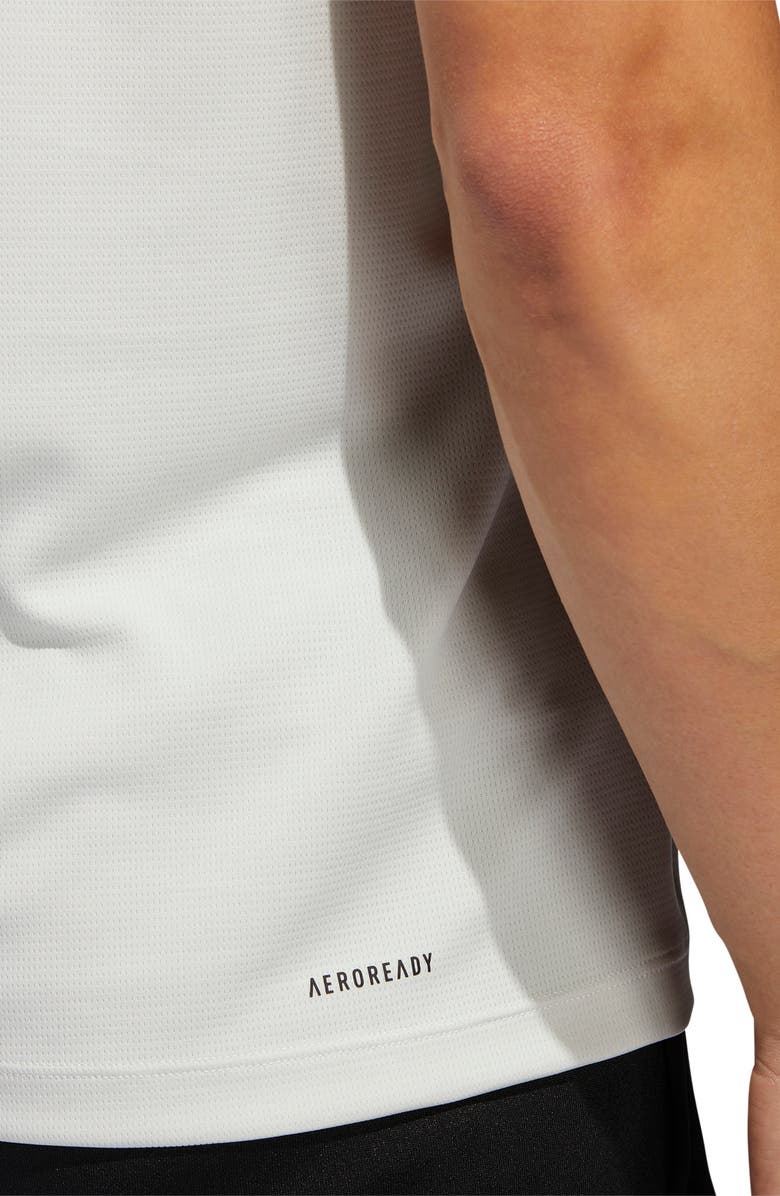 adidas AEROREADY<sup>®</sup> 3-Stripes Performance T-Shirt, Alternate, color,