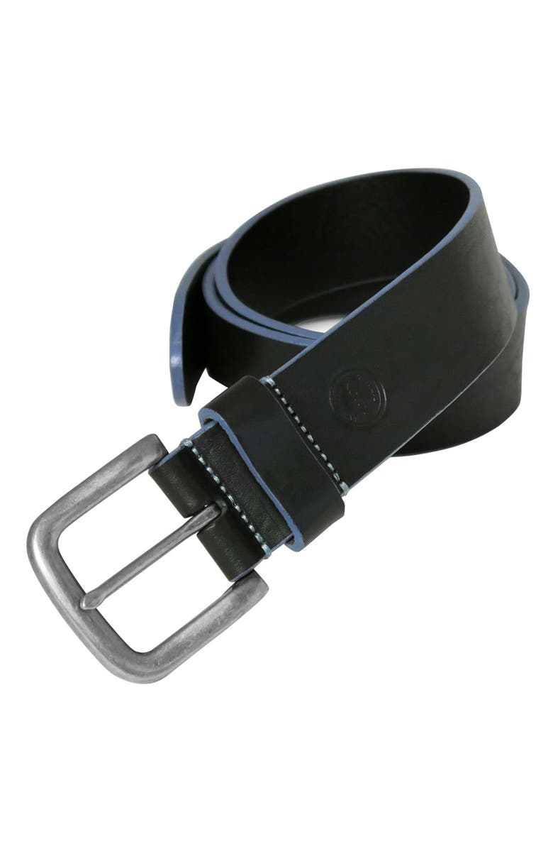 BOCONI 'Bastian' Bison Leather Belt, Alternate, color, 