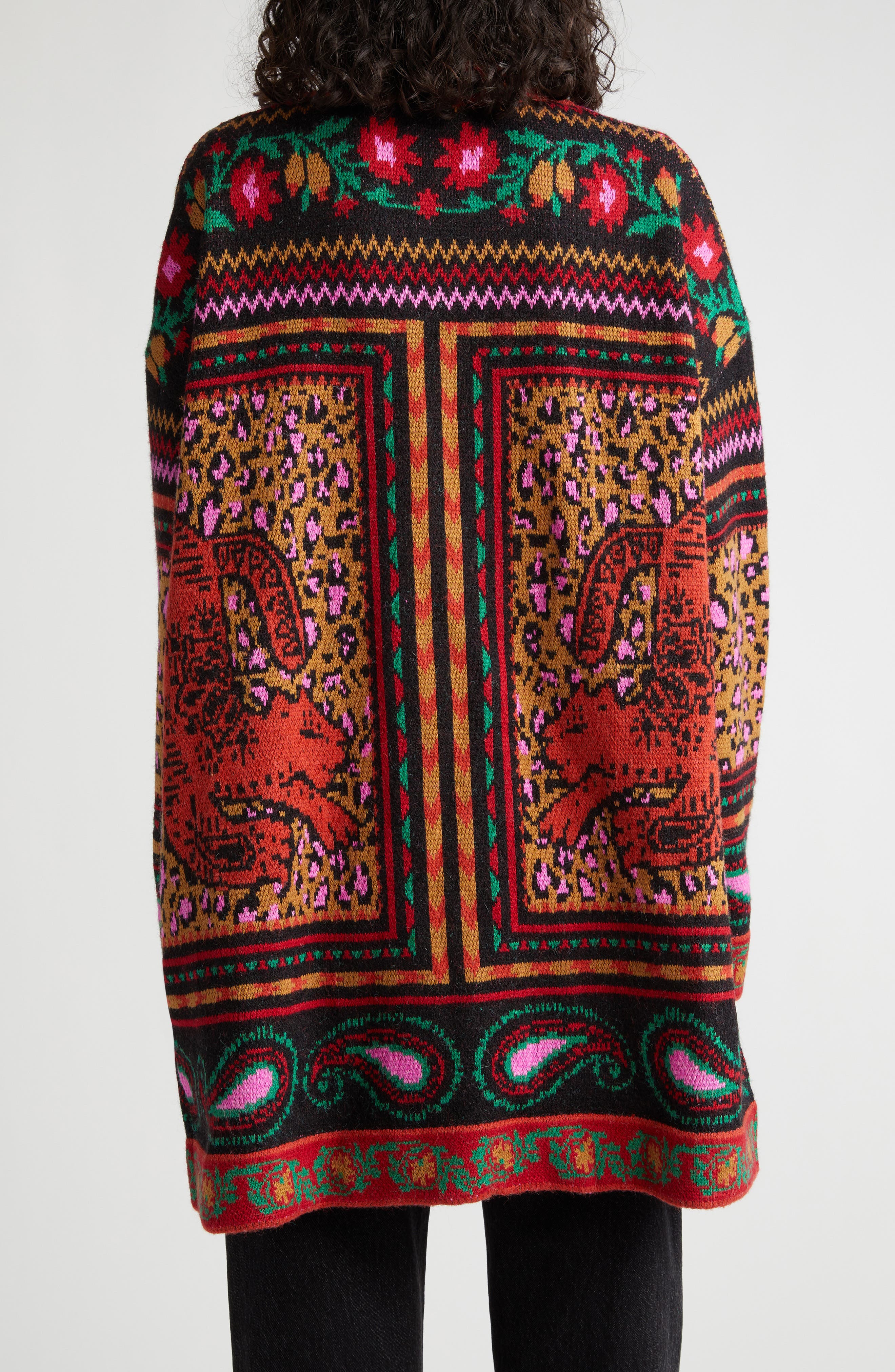 Tapestry Jacquard Cardigan - image 2