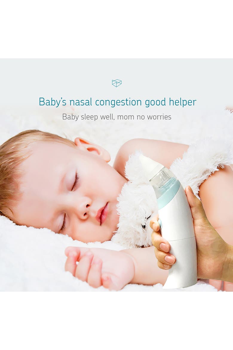 Baby Electric Nasal Aspiratorbluegentle & Quick Mucus Removal, Alternate, color, White