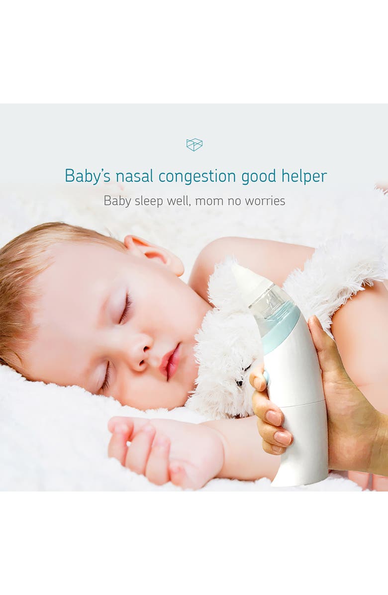 Little Martin's Baby Electric Nasal Aspiratorbluegentle & Quick Mucus Removal, Alternate, color, White