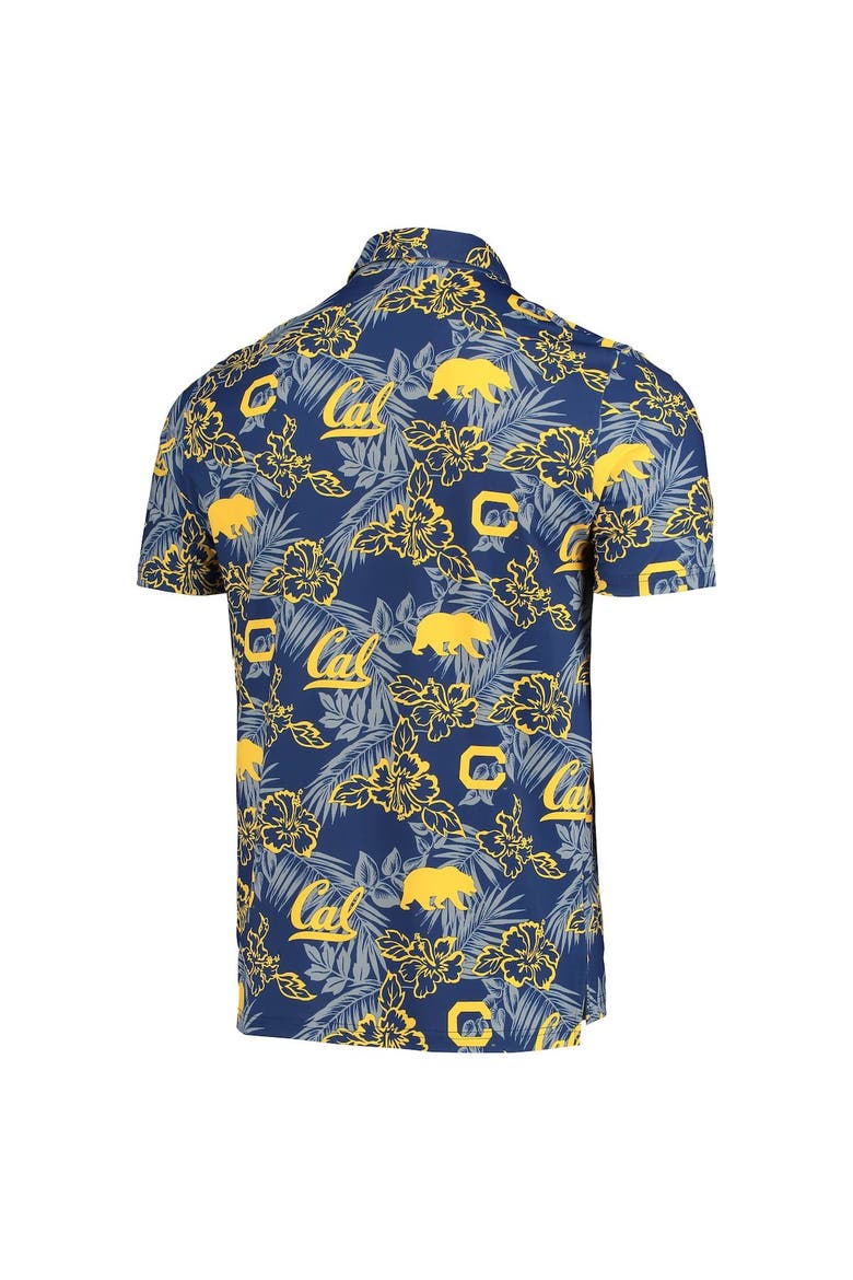 Men's Reyn Spooner Navy Cal Bears Performance Polo, Alternate, color, Navy