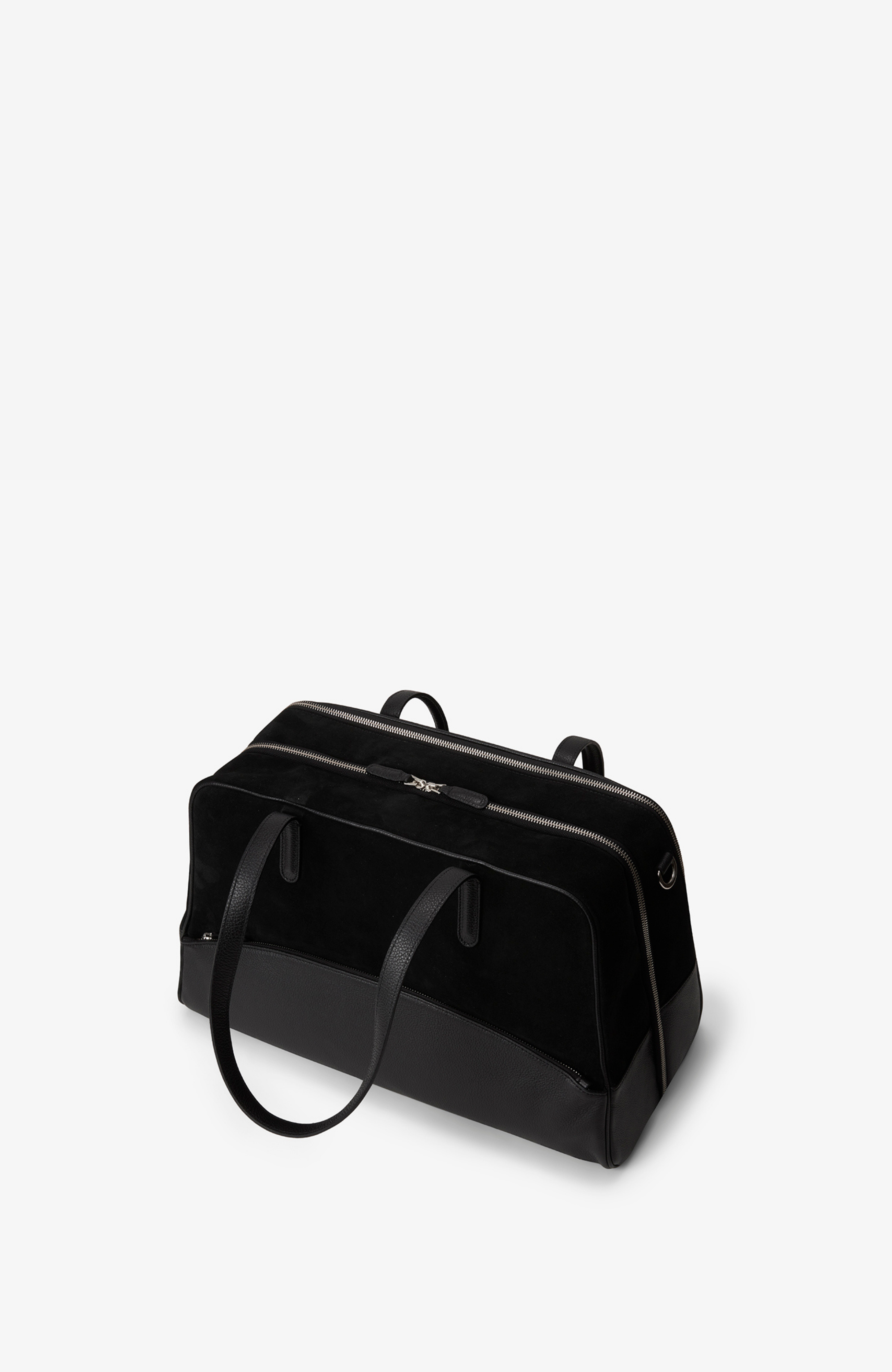 BY BANOO 24 Hour Suitcase, Alternate, color, Black/Silver