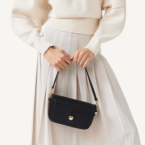 Radley London Bathurst Mews Small Flapover Crossbody Bag In Black