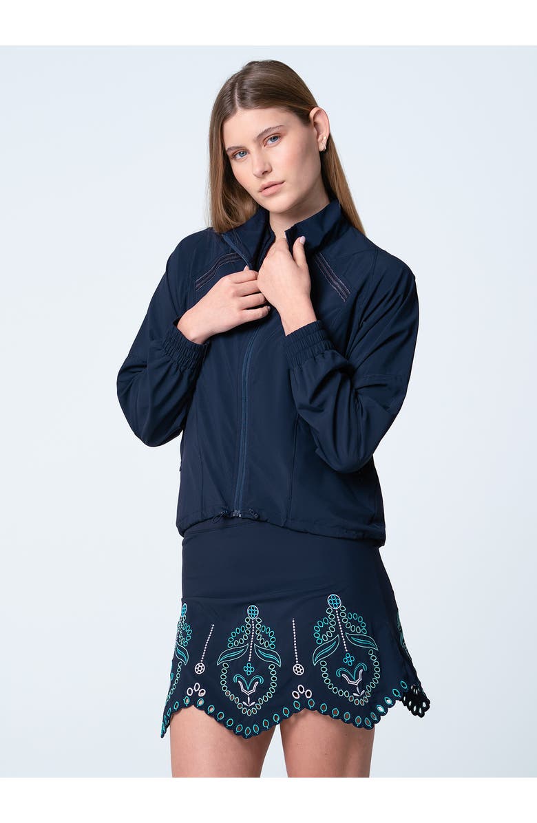 Lucky in Love Win It Jacket, Alternate, color, Navy