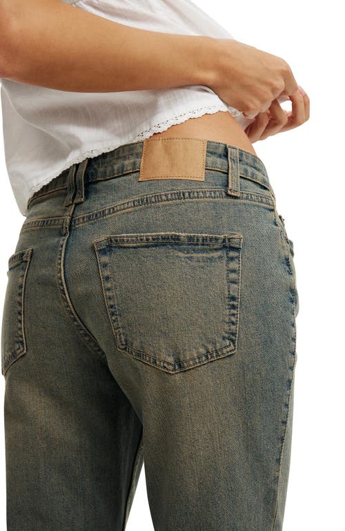 Cotton On Low Rise Bootcut Jean In Sandstorm Blue