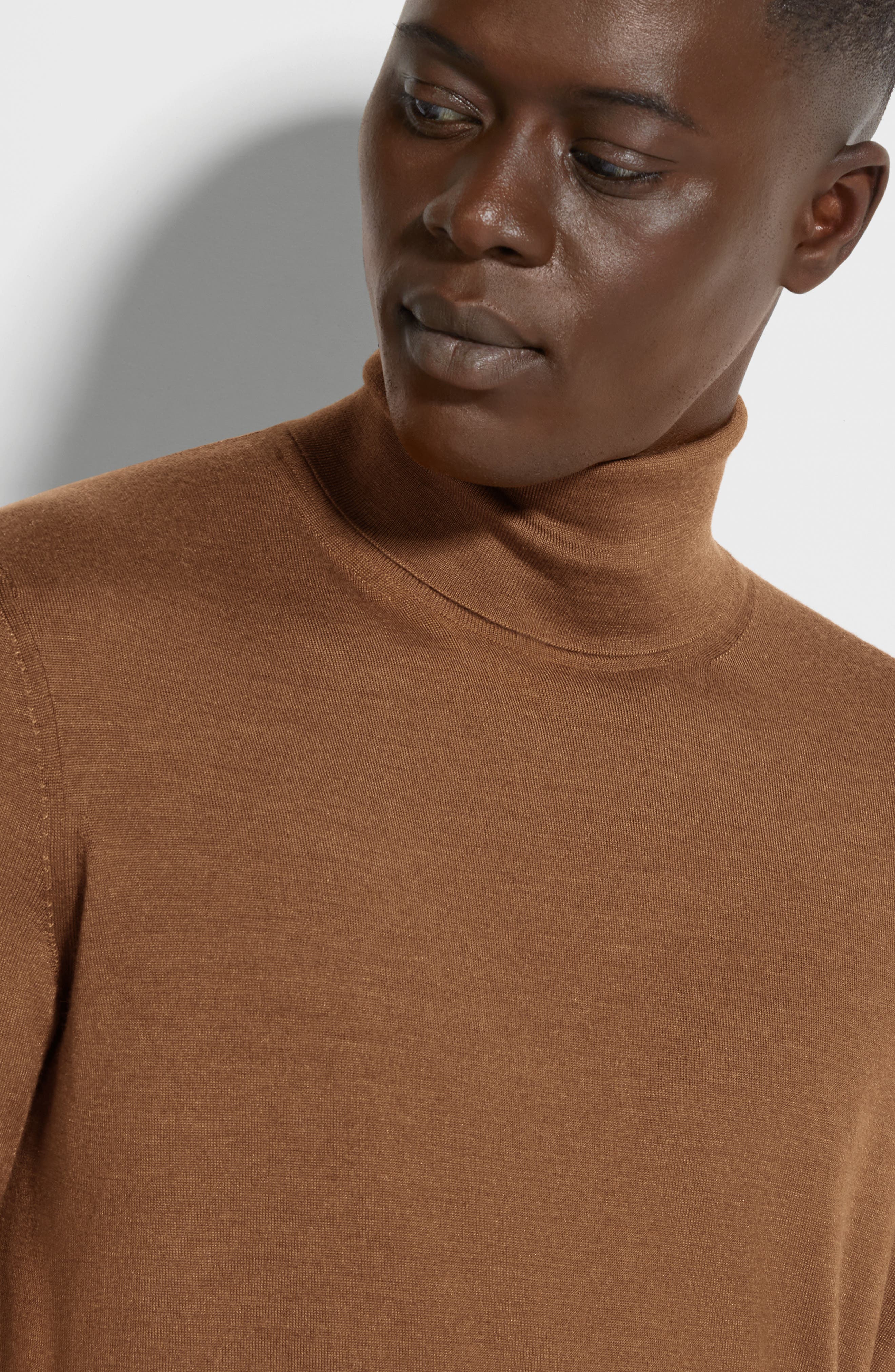 直送便 Ermenegildo Zegna CASHSETA LIGHT グレーセーター 【公式通販】