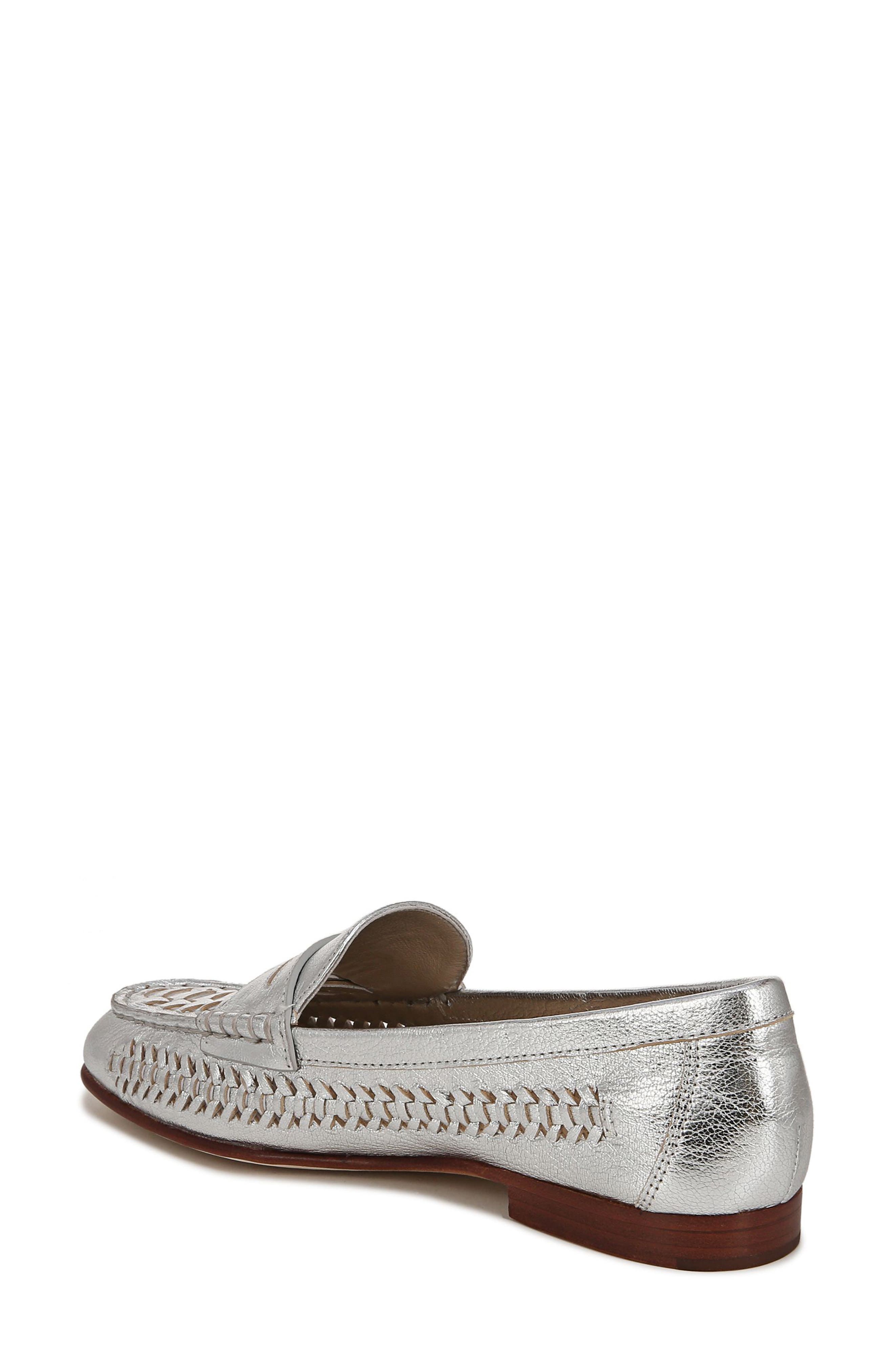 Veronica Beard Woven Penny Loafer, Alternate, color, 