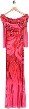 AFRM Thelma Off the Shoulder Long Sleeve Dress