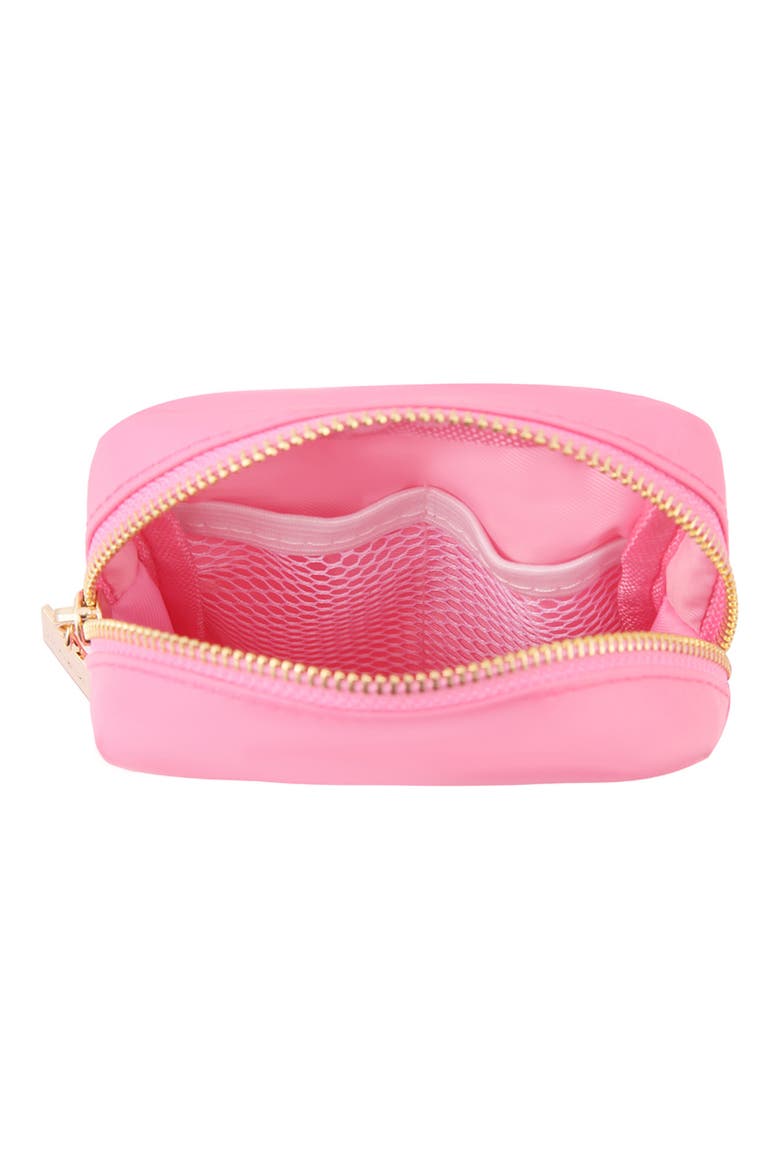 Extra Large Pill Cosmetics Bag, Alternate, color, BUBBLEGUM PINK