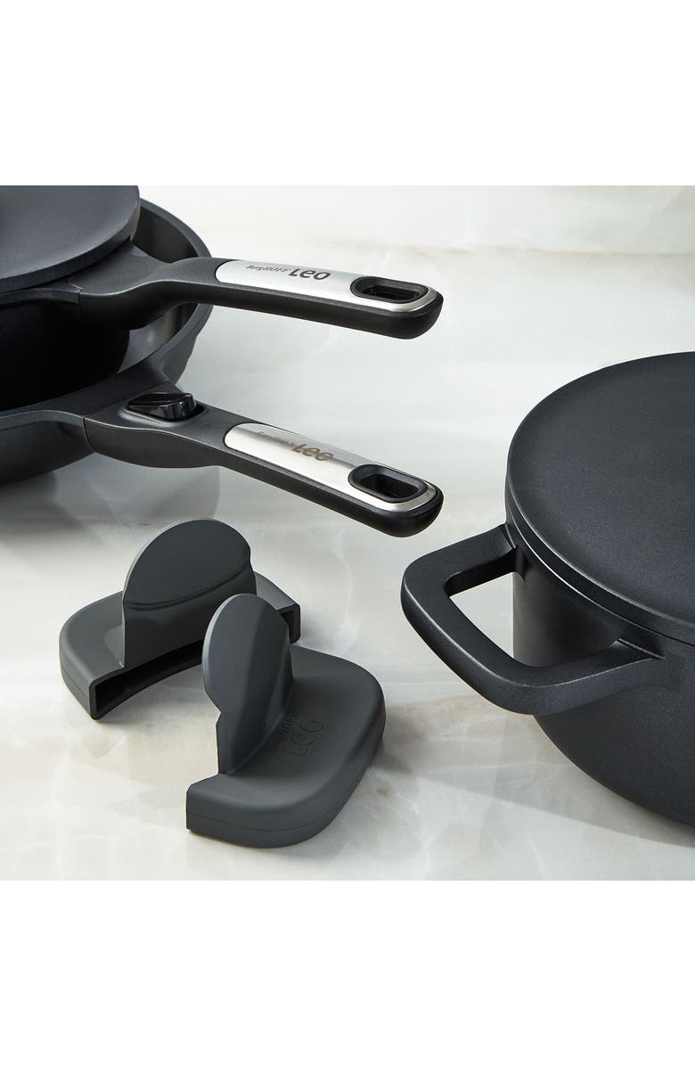 BergHOFF Leo Phantom 5-Piece Cookware Set, Alternate, color, Black