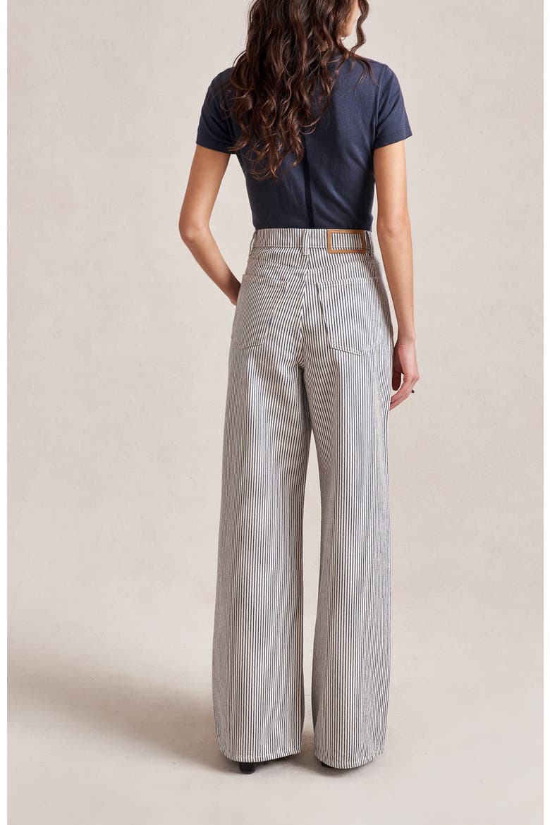 Isadora Striped Jean, Alternate, color, Gordon