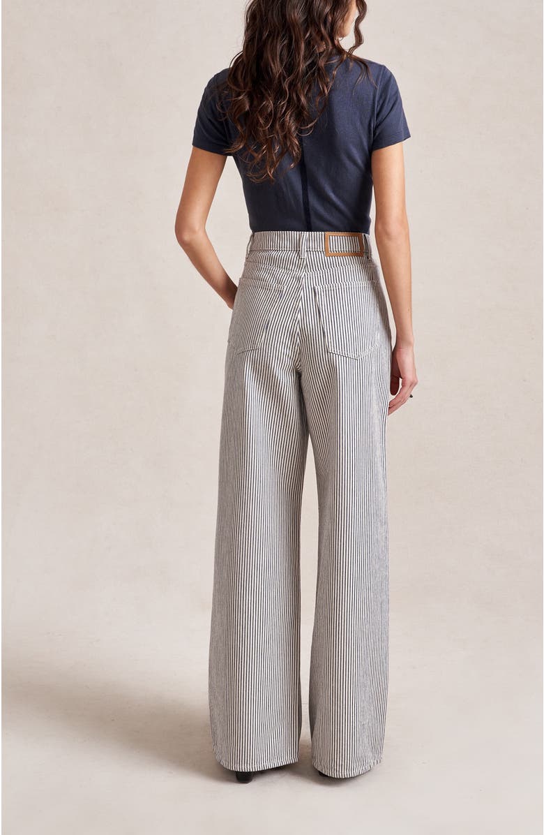 La Ligne Isadora Striped Jean, Alternate, color, Gordon