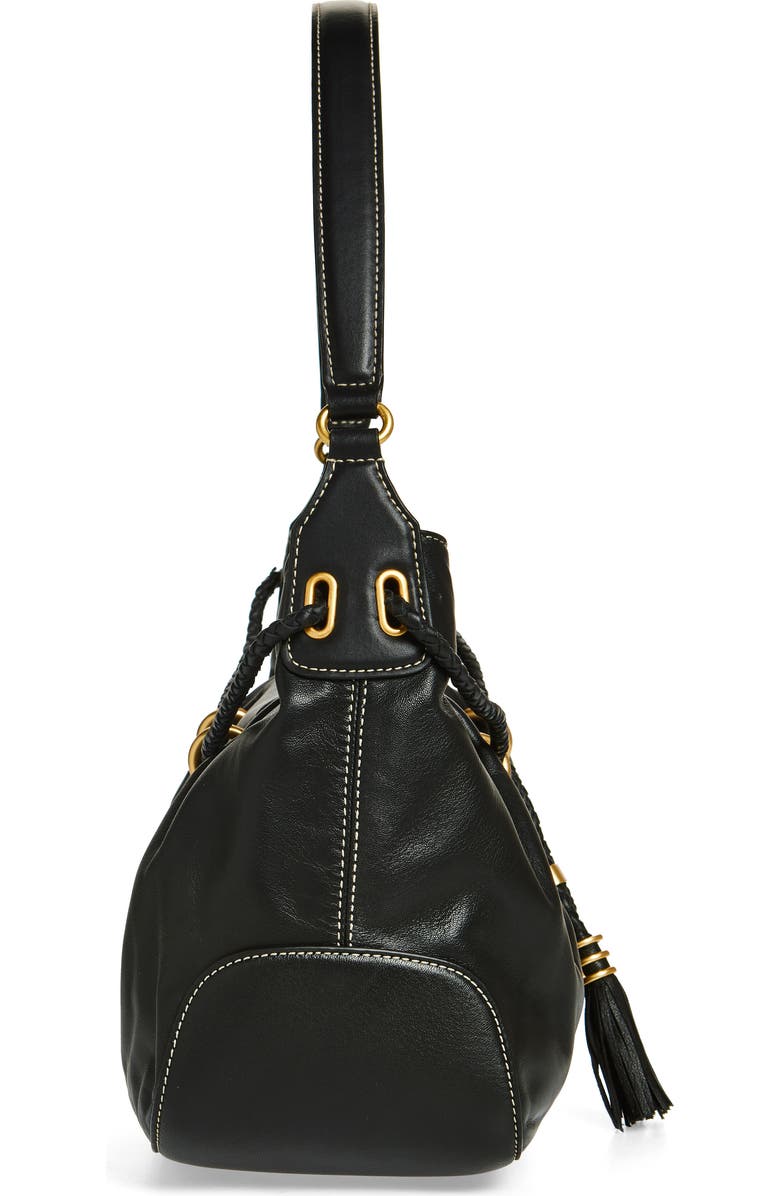 Vince Camuto Micah Leather Shoulder Bag, Alternate, color,