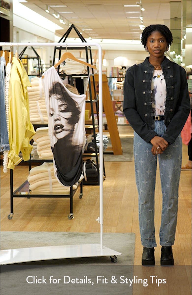 After Dark One-Shoulder Knit Minidress, sales video thumbnail