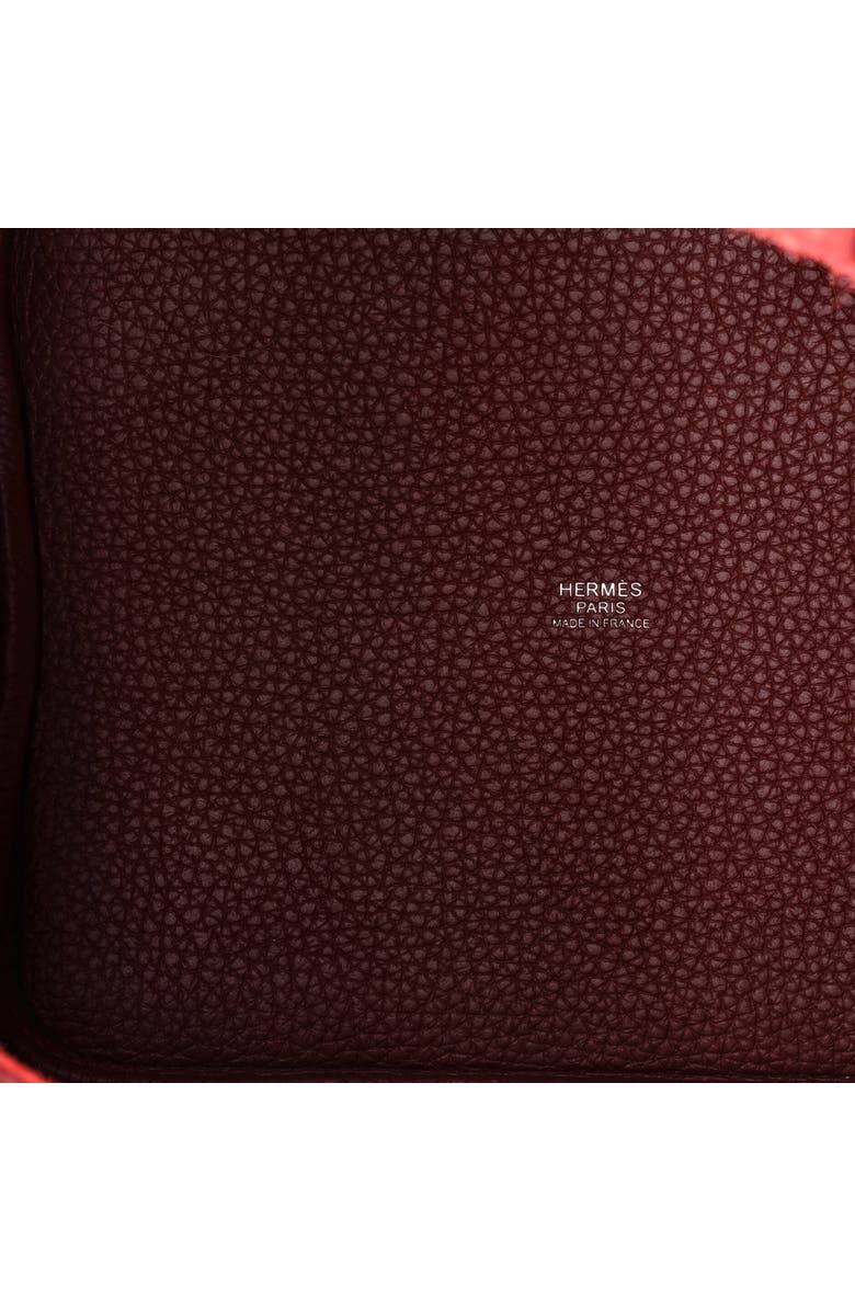 Pre-Owned Hermes Picotin Lock Bag Clemence MM, Alternate, color, Rouge H