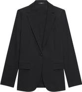 Theory Linen Blend Staple Blazer