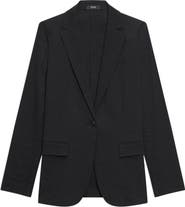 Theory Linen Blend Staple Blazer
