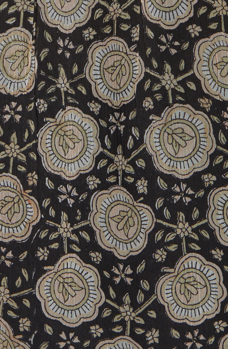 Cleobella Anita Print Peasant Blouse, Alternate, color,