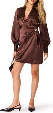 Steve Madden Ailani Faux Wrap Minidress