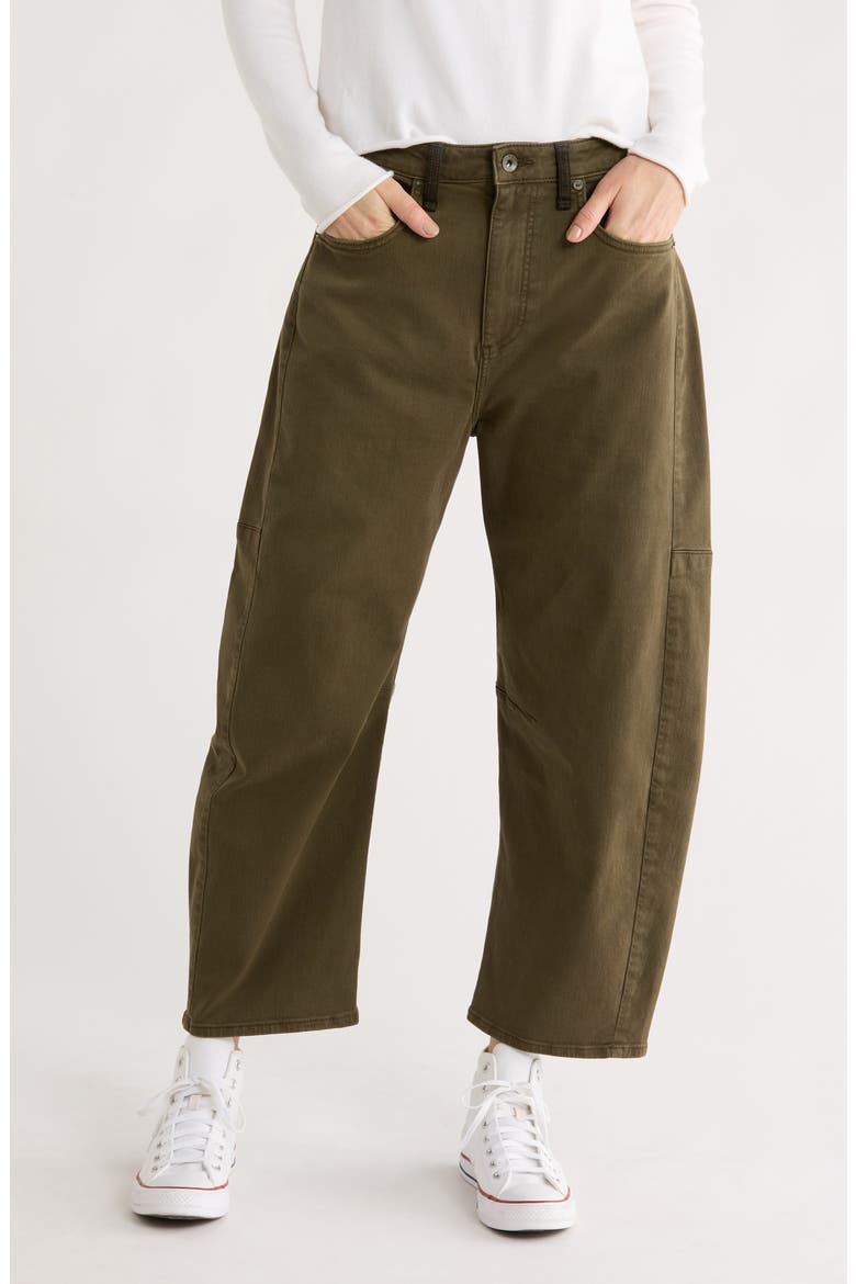 Chase Barrel Leg Jeans, Main, color, AR COMBO