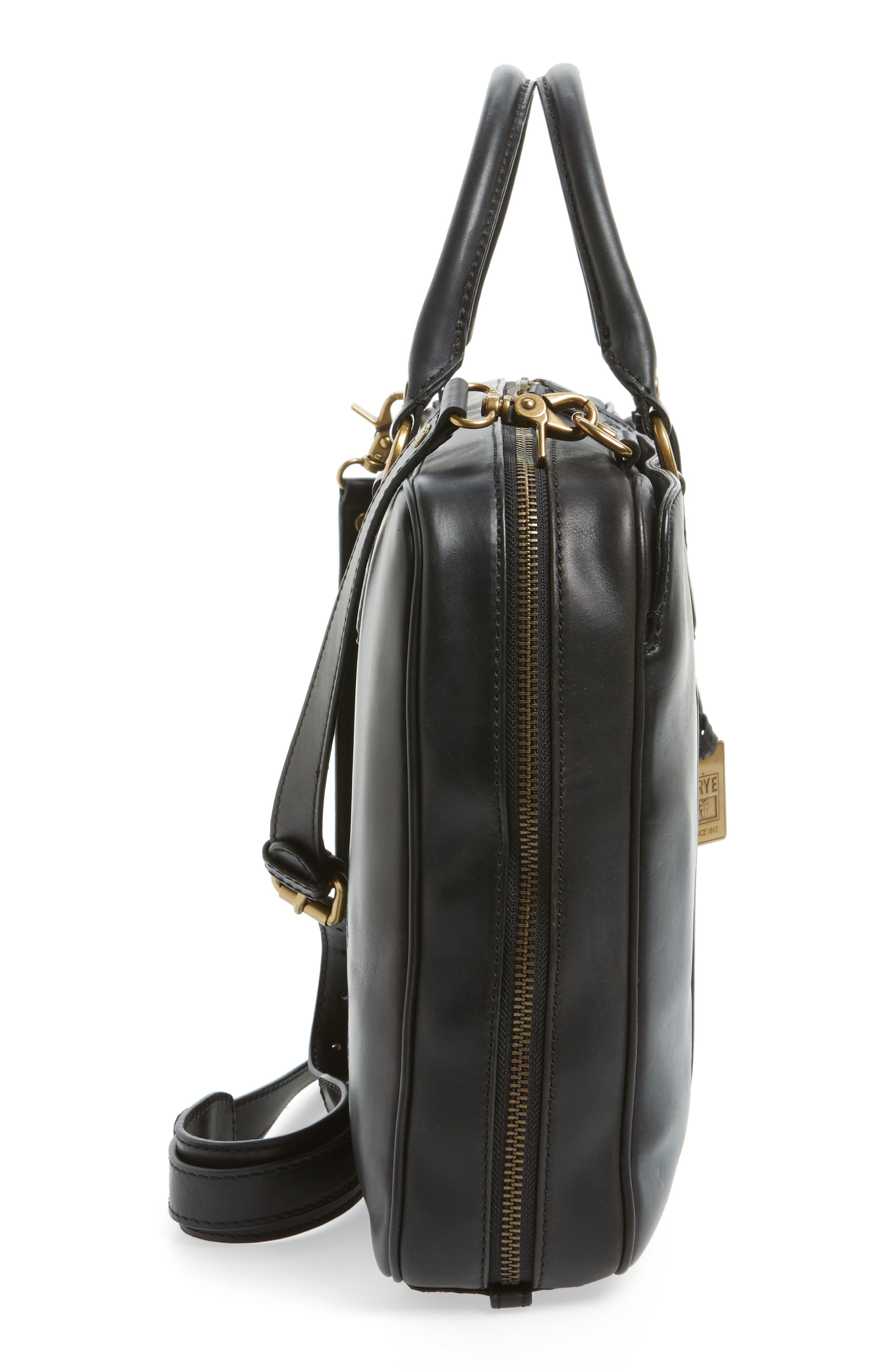 Frye David Leather Briefcase, Alternate, color, 