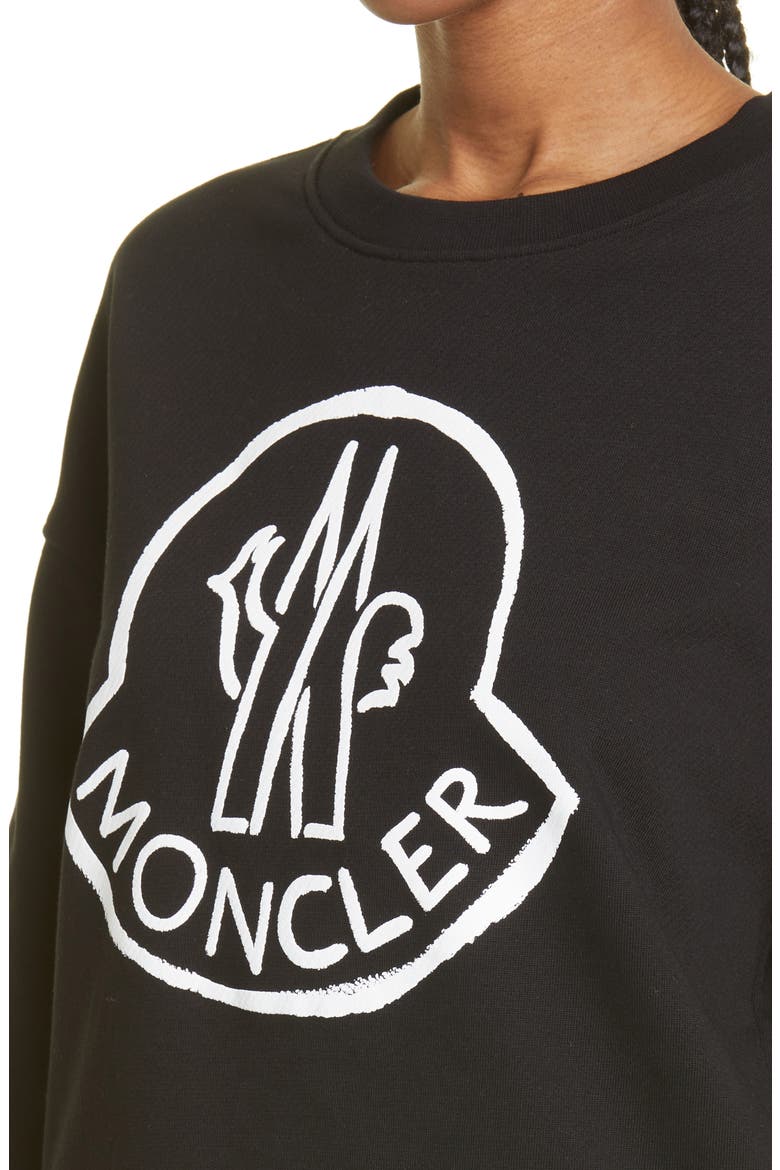 Logo Graphic Sweatshirt, Alternate, color, 999 BLACK