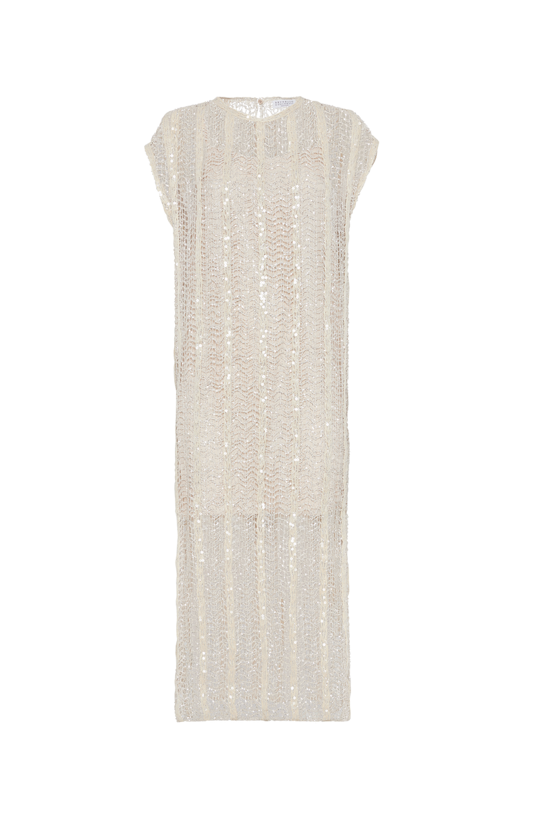 Brunello Cucinelli Dazzling Embroidery dress, Main, color,