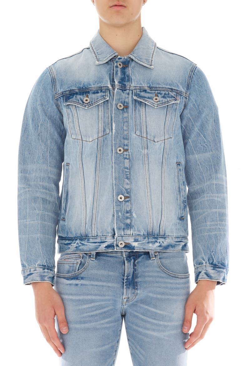 Type II Denim Jacket, Main, color, ACID