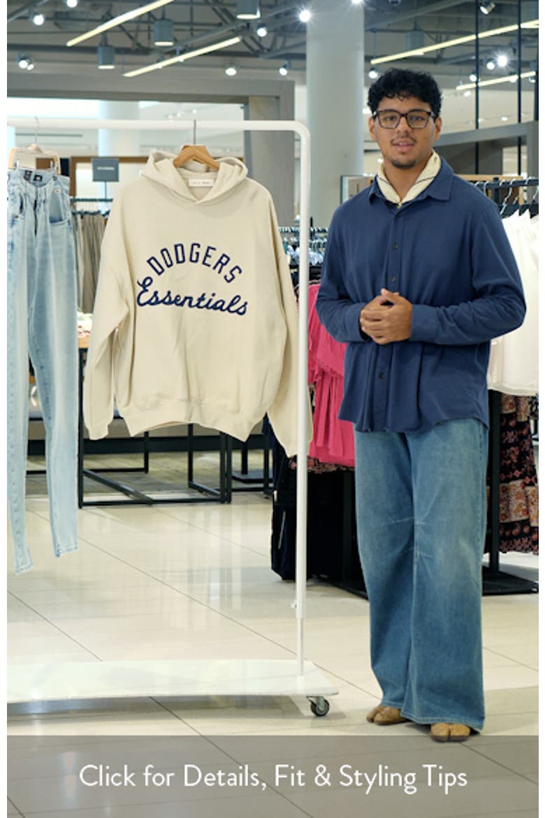 x MLB Dodgers Sport Cotton Blend Graphic Hoodie (Men) | Nordstrom