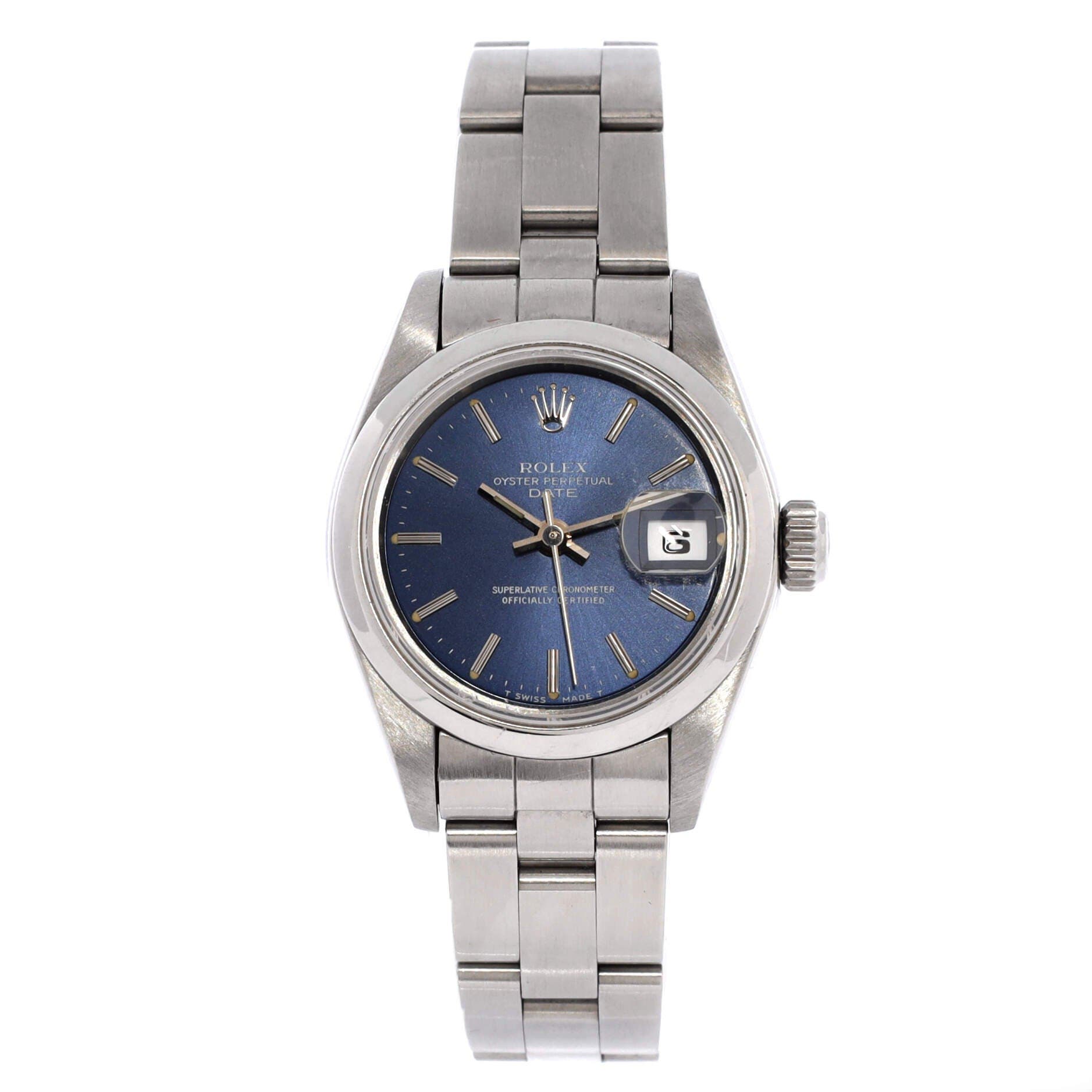 Oyster Perpetual Datejust Automatic Watch Stainless Steel 26, Main, color, Metallic Silver