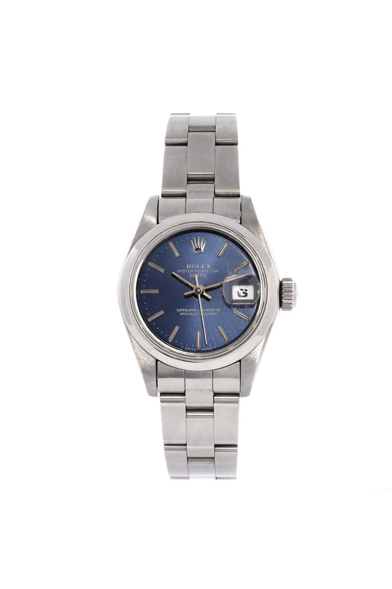 Oyster Perpetual Datejust Automatic Watch Stainless Steel 26, Main, color, Metallic Silver