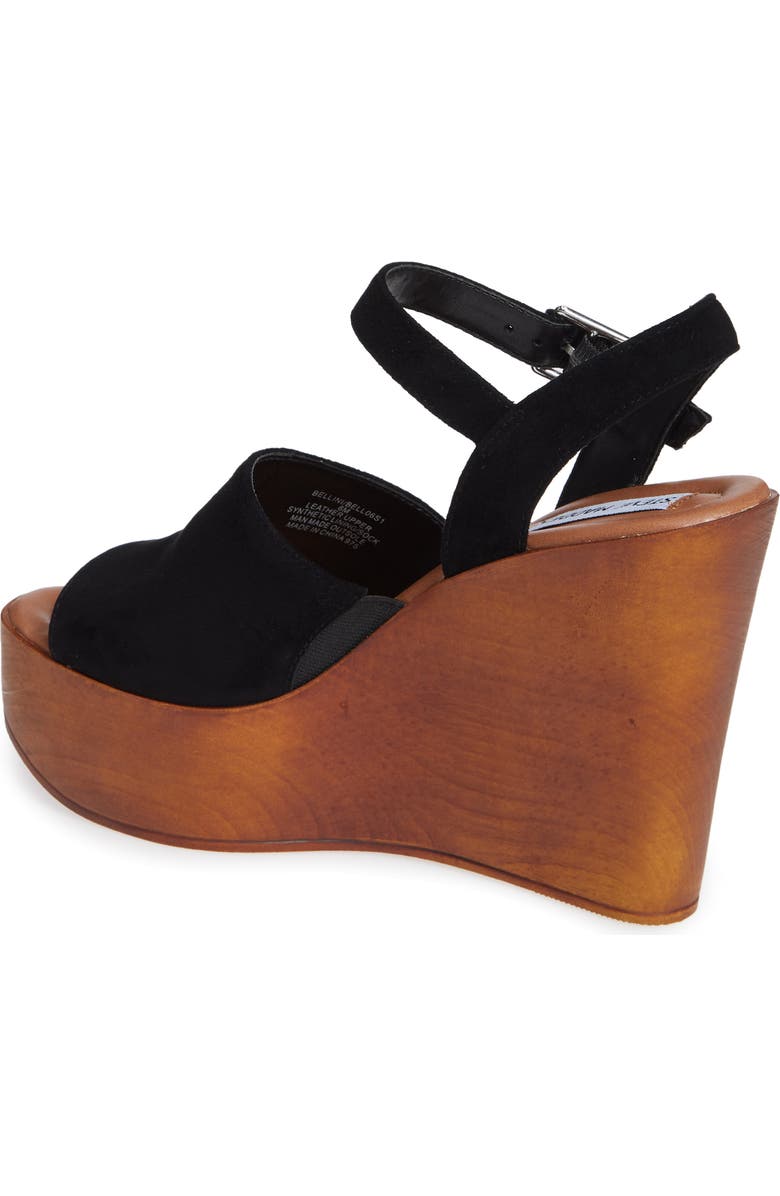 Steve Madden Bellini Wedge Sandal, Alternate, color,