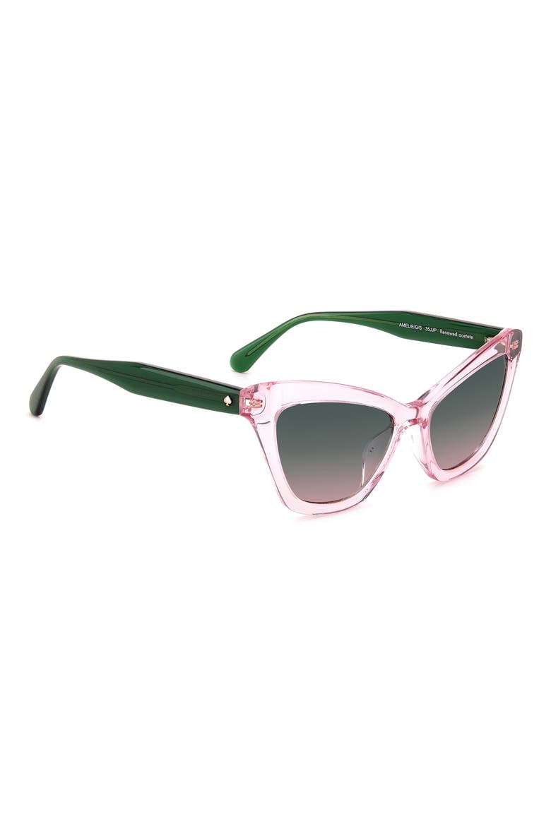 amelie 54mm gradient cat eye sunglasses, Alternate, color, 035J-JP