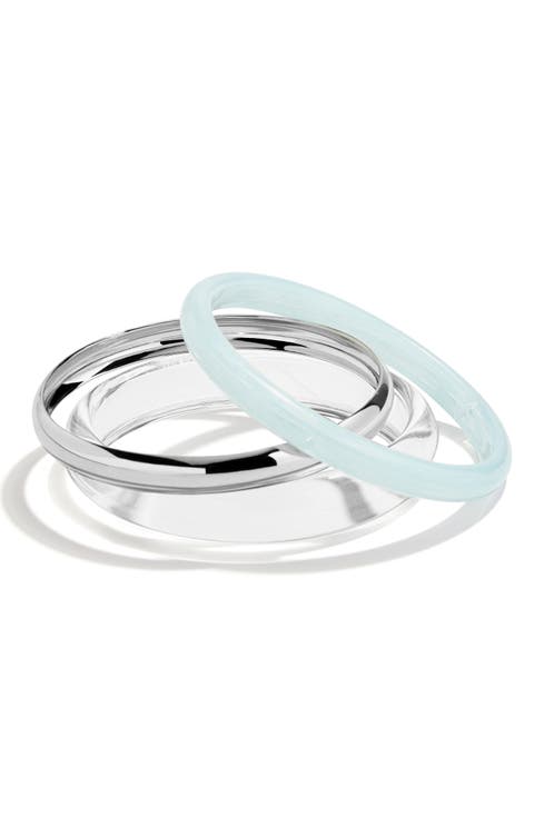 Raven Set of 3 Bangle Bracelets