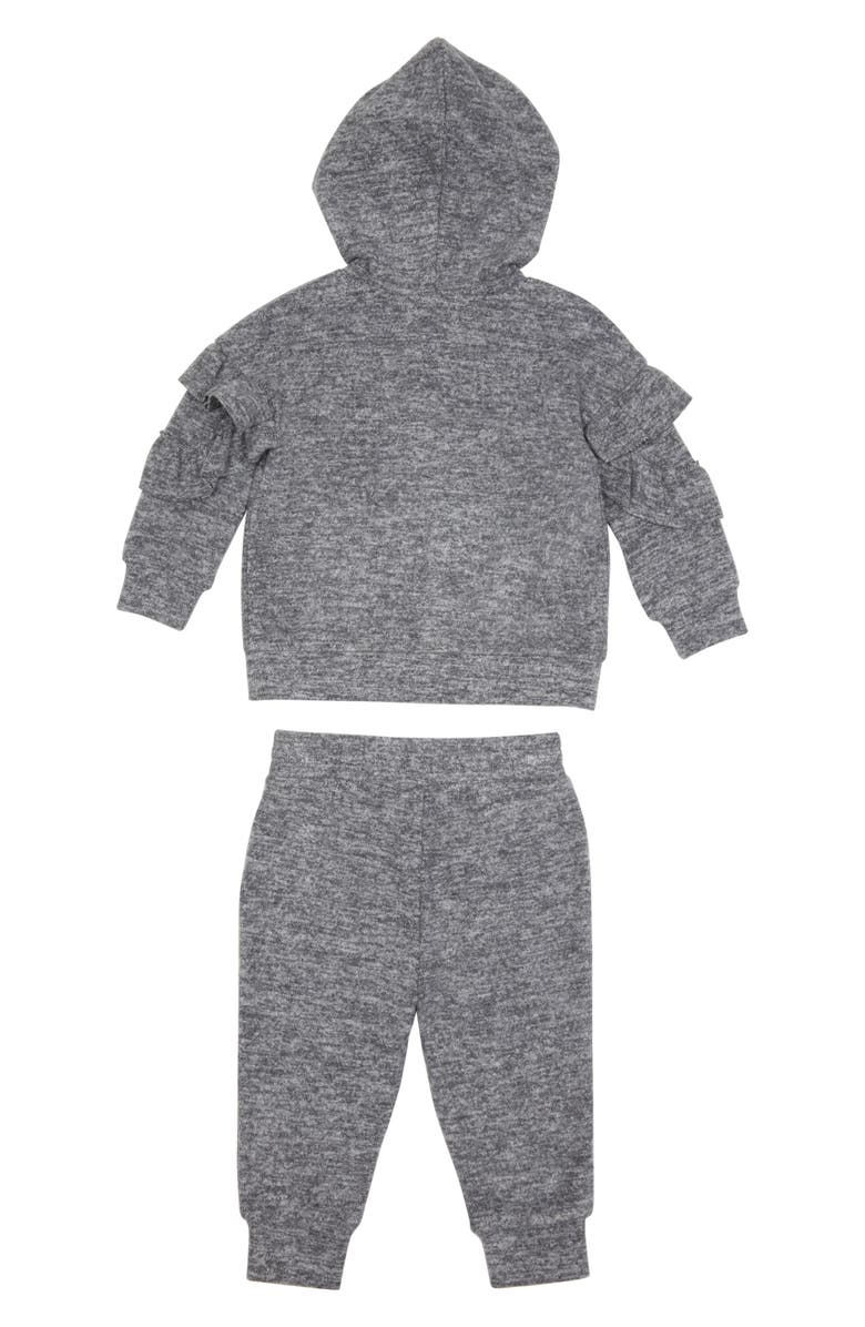 Habitual Girl Habitual Jocelyn Ruffle Hoodie & Sweatpants Set, Alternate, color, 
