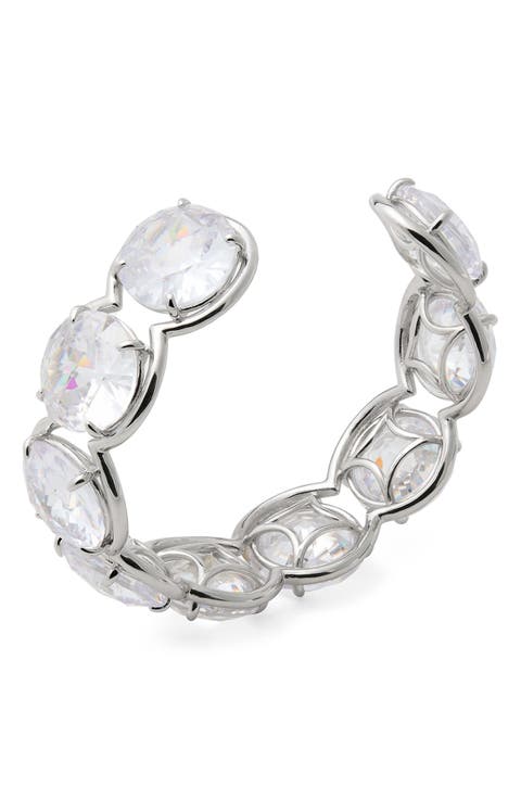 Opulence Cubic Zirconia Statement Cuff