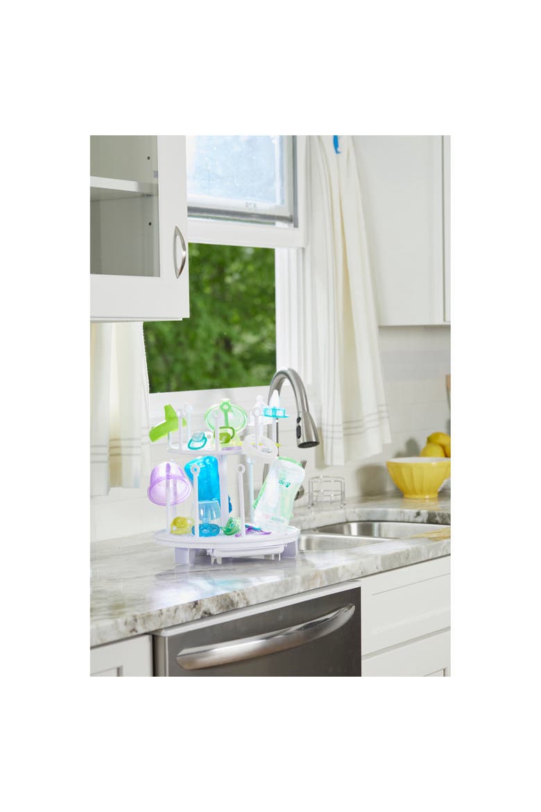 The First Years Spinning Drying Rack, Alternate, color, Multicolored