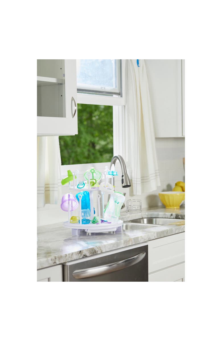 TOMY International The First Years Spinning Drying Rack, Alternate, color, Multicolored