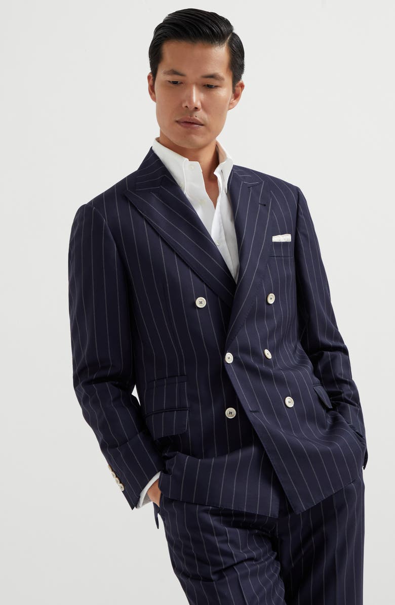 Brunello Cucinelli One-and-a-half breasted blazer, Alternate, color,