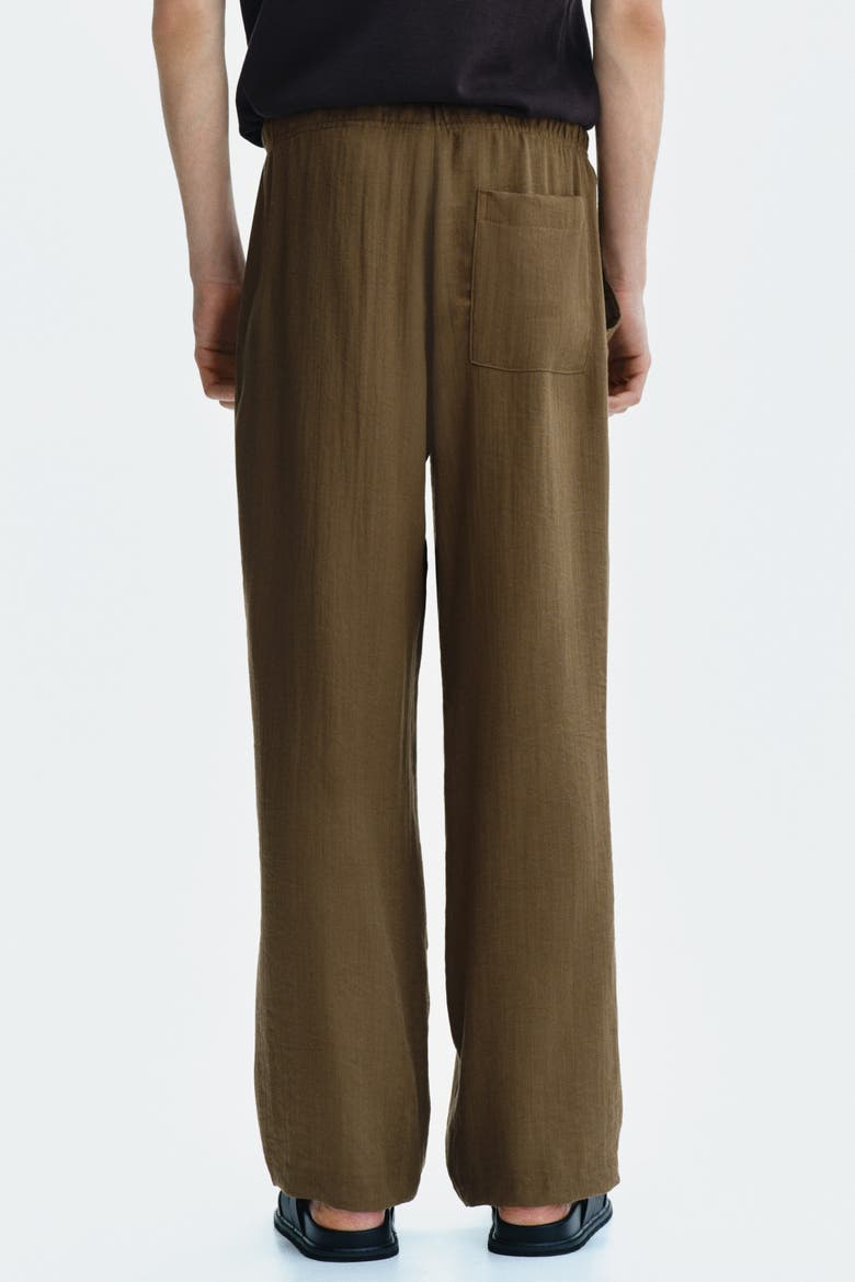 Relaxed Fit Trousers, Alternate, color, Dark khaki green